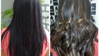 como fazer morena iluminada bem discreta com poucas mechas