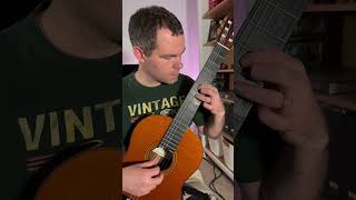 Polonaise No. 5 by JK Mertz (part 1) #guitarist #classicalguitar #shorts #musicvideo #youtubeshorts