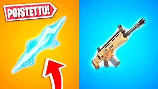 6 *POISTETTUA* Fortnite Asetta!