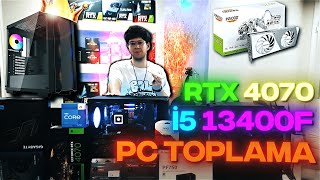 Rtx 4070 İ5 13400F Pc Toplama