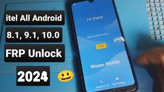 itel A26 A571L FRP/Google Lock BypassAndroid 10 Without PC| itel A571L FrpBypass | itel a26 🥰