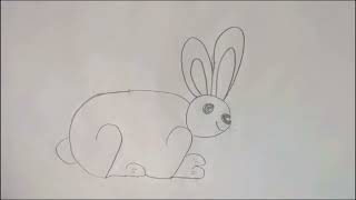 "How to Draw a Cute Rabbit | Easy Step-by-Step Tutorial for Kids | @princessilisha