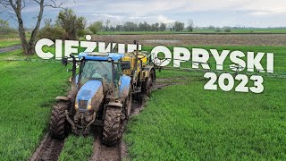 Ciężkie Opryski 2023! GR Rolnik ☆ NIEBIESKI BOKIEM! ☆ New Holland T6.165 & Pilmet Europa 3021 ☆ AW ™