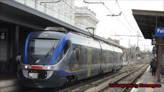 TRENI ESTIVI DELLA LINEA ADRIATICA IN PARTENZA IN TRANSITO E IN MANOVRA A FALCONARA MARITTIMA!