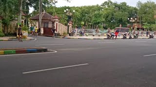 Suasana Sore Di Depan Pendopo Pamekasan