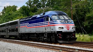 Virginia Railway Express Commuter Train