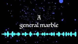 a general marble (original)