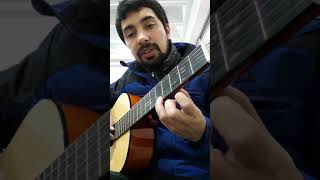 "Estrellita donde estas" - W.A. Mozart - Turorial Guitarra - 3° Básico Colegio Casteliano 2018