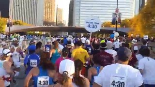 Chicago Marathon Start