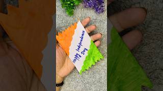 Indian tricolor Paper candy Gift #papercraft #diy #art #trending #shortsfeed #independenceday