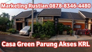 Casa Green Parung Murah Rumah Akses KRL Siap Huni Marketing Rustian 0878-8346=4480