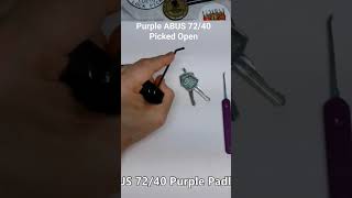 Purple ABUS 72/40 Picked Open