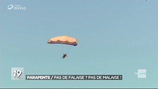 Parapente avec un treuil en Belgique