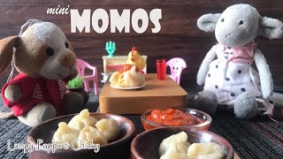 Mini Momos 🥟 | ASMR Miniature Cooking