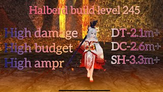 Halberd build lvl 245-ToramOnline