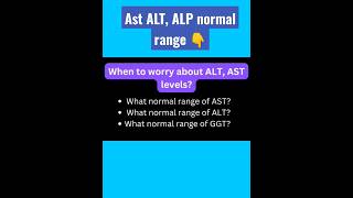 Liver function test normal range chart (LFT test), Alt, Ast, Alp, albumin, total protein #labtech