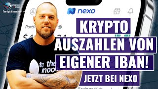 KEINE BANKKONTO SPERRE MEHR! Krypto SEPA Überweisung von individueller IBAN! Nexo Erfahrungen 2023