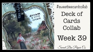 Week 39 Collage Collab | Deck of Cards Collab Weekly Project | Collage Challenge #sweetbeecardcollab