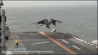 USS America Aircraft Flight Operations