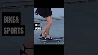 Look Her: SK8 Skirt Woman / Olha ela! Toda empoderada no Skate