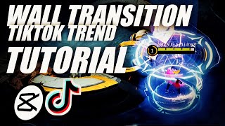 TUTORIAL!! WALL TRANSITION TIKTOK TREND | CAPCUT | MLBB | ARZN GAMING