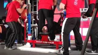 Adam Mamola 661lb bench at 2014 Arnold Titan Pro Bench