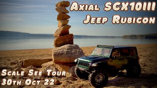 Axial SCX10III Jeep Rubicon am See