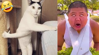 Watch and try to stop laughing😂😄 - Super Funny Videos #6