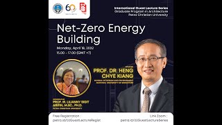 Guest Lecture Series 2 - Net-Zero Energy Building