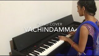 Vachindamma Piano Cover | Geetha Govindam | Vijay Deverakonda, Rashmika Mandanna | Sid Sriram