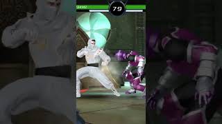 White ninja ranger shorts #powerrangers #mightymorphinpowerranger #gamer #game #gameplay #youtube