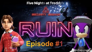 Lets Play Five Nights At Freddy's Security Breach Ruin DLC Ep 1