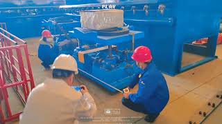 HUASHIDA pipe internal shot blasting machines passed TÜV Inspection and ready for shipping to UAE