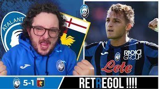 TRIPLETTA DI RETEGUI! ATALANTA - GENOA 5-1