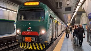 TRENI SUBURBANI NEL PASSANTE FERROVIARIO di MILANO: Milano Porta Venezia; Milano Porta Garibaldi