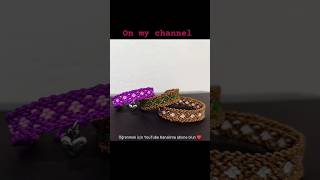 👆 Friendship Bracelet #short #tutorialvideo #macramebracelet