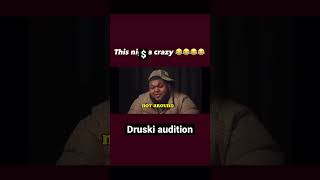 Druski coulda records funny audition moment #shorts #druski #audition