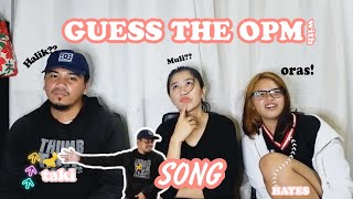 GUESS THE SONG CHALLENGE ( OPM SONGS) - Ft. TAKI AND KHM