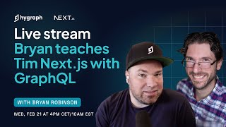 Bryan teaches Tim Next.js with GraphQL and Hygraph