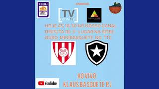 AO VIVO | DISPUTA DE 3º LUGAR DA SÉRIE OURO DO CAMPEONATO CARIOCA SUB-12 TIJUCA TC X BOTAFOGO