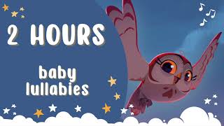 NO ADS | Lullaby for Babies To Go To Sleep  | 2 HOURS Baby Lullaby Songs To Help Baby Sleep 🌙✨