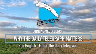 Annual media lunch with Ben English, Daily Telegraph