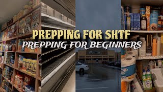 PREPPING IS EASY | WHAT I STOCKPILED IN THE LAST 2 WEEKS | ON A BUDGET #preppingonabudget #walmart