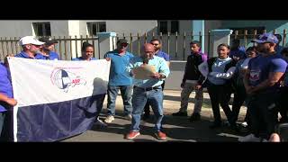 Marcha de la ADP Jarabacoa, en defensa de la escuela Antonio Guzman Fabian.(2)