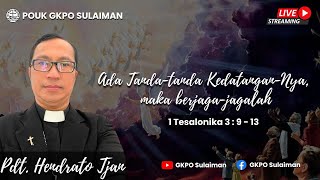 Ibadah Live Streaming | Minggu 01 Desember 2024 | Advent 1 | POUK GKPO Sulaiman