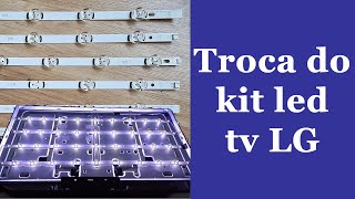 Troca do Kit Led Tv LG