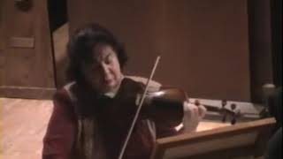 Brahms Violin Sonata No. 2 - Marina Yashvili Iashvili, violin & Mikhail Voskresensky, piano