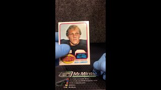 Opening a 1976 Topps Football Jack Lambert Rookie #220 from Ebay