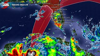 LIVE Tracking Tropical Storm Idalia🌀