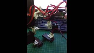 Arduino DIY Biped Robot made from Plastic Bracket